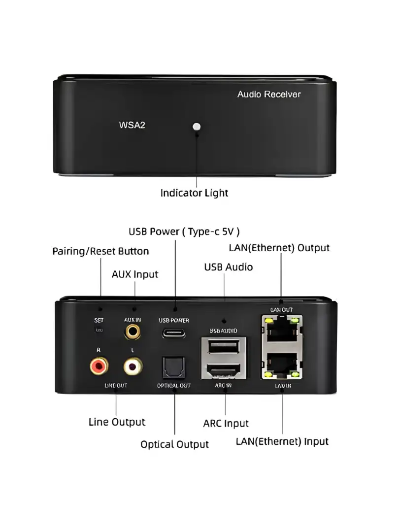 Network Audio Streaming Processor WSA2