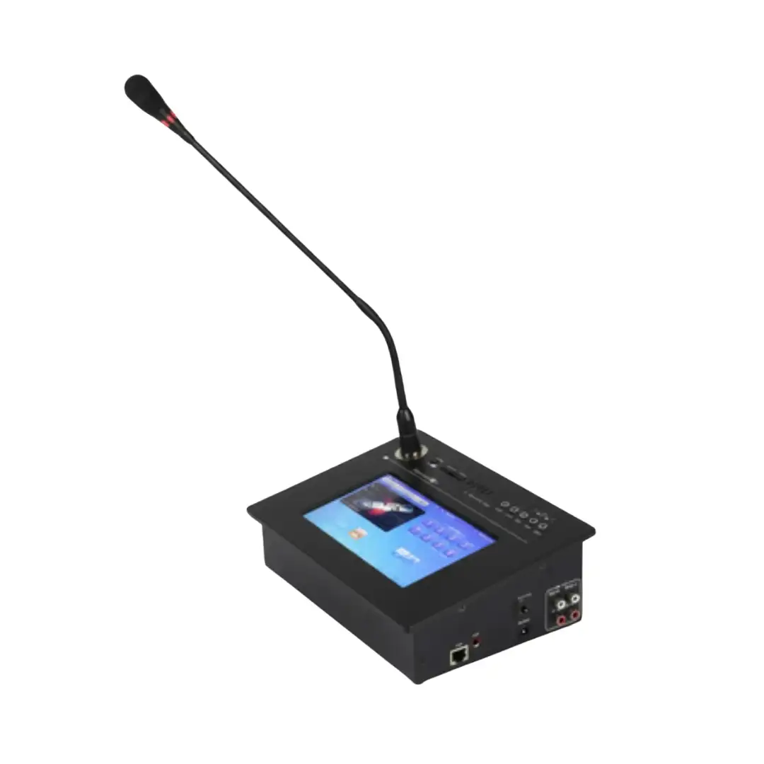 IP Broadcasting Paging Microphone Console KR-813