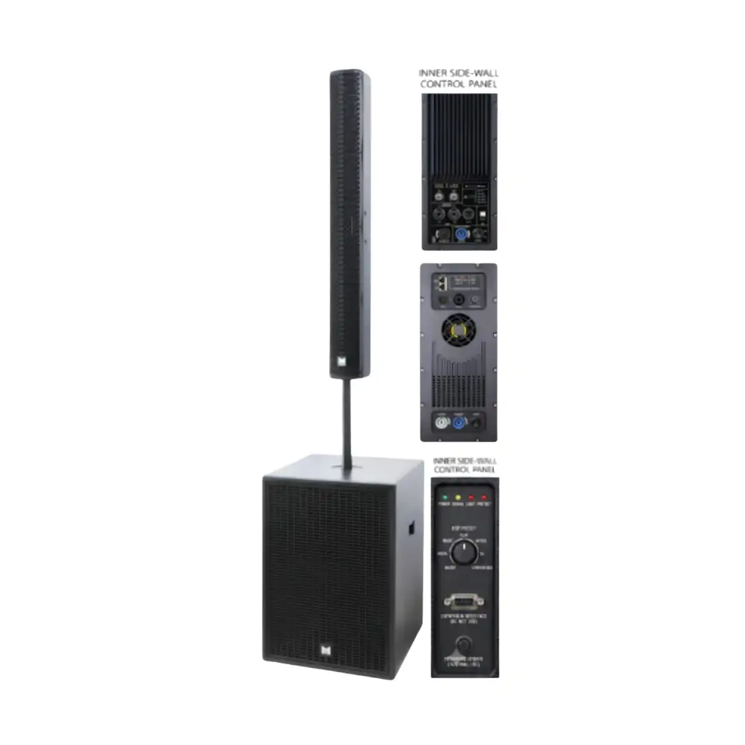 KRS Active Column Array System – KRS-804E + KRS-15SW